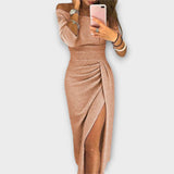 Lena - Elegantna haljina sa otvorenim ramenima