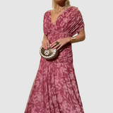 Lucie - Elegantna haljina sa V izrezom