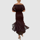 Lucie - Elegantna haljina sa V izrezom